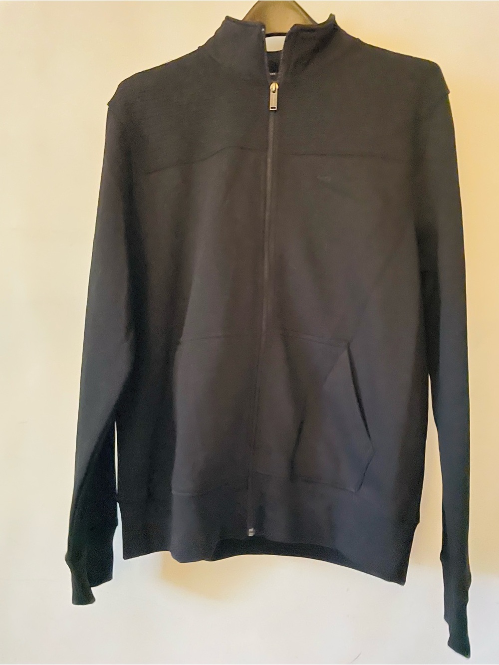 Michael Kors Men's Black Zip-Up Jacket